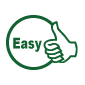 icon green easy to use controller