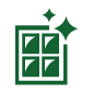 icon green stylish elegant